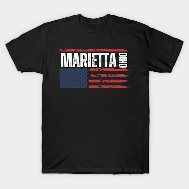 Marietta Ohio T-Shirt by Official Friends Fanatic